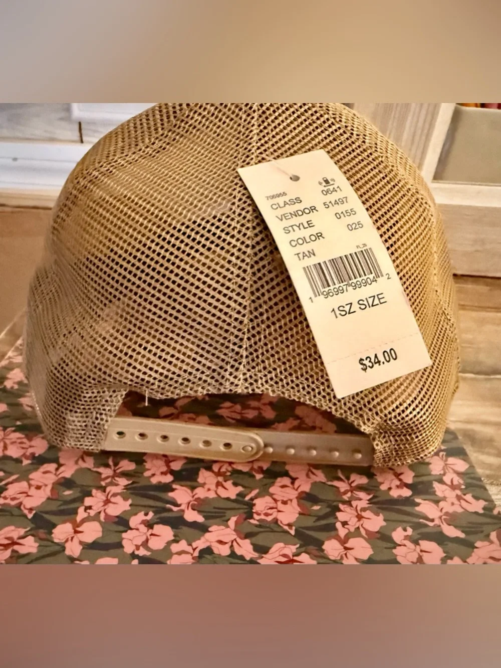 Tan LA hat - Picture 4 of 5